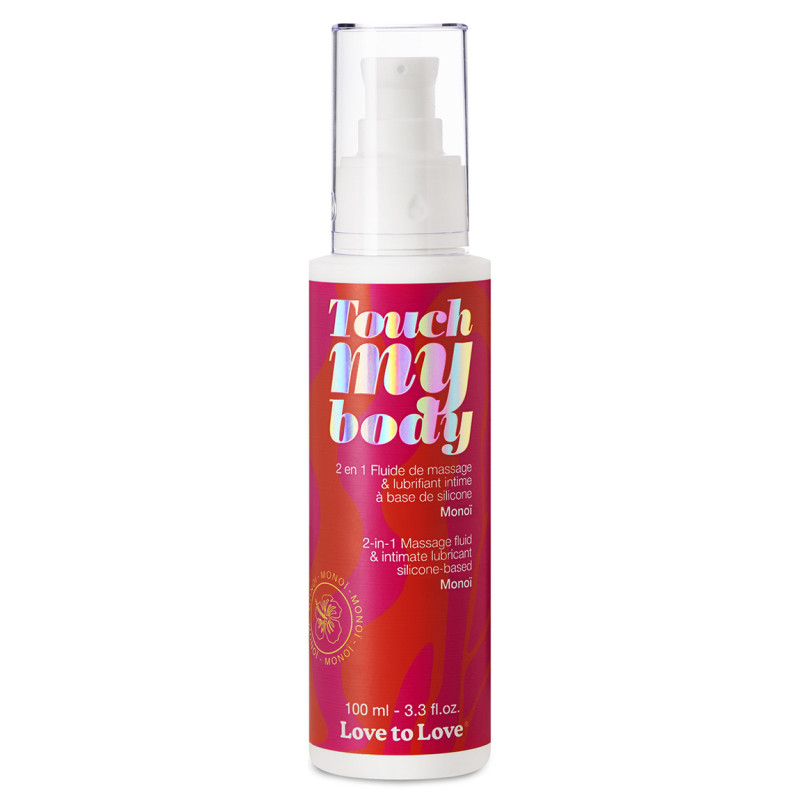 Love to Love Lubrifiant Silicone Touche My Body Monoï 100ml